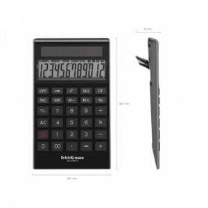 Alternative view of Calculator 12-Digit ErichKrause DC-2708-12 Classic, black