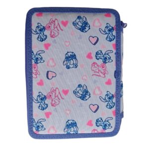 Alternative view of Penar echipat 3 fermoare 12x6x19,5cm Stitch&Angel Ohana