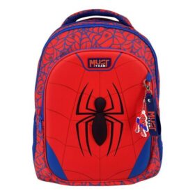Ghiozdan 32x18x43cm 3 compartimente Spiderman Red Must, 12/cutie
