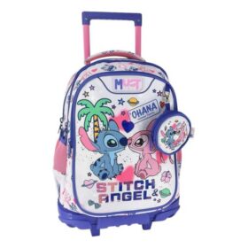 Troller 34x20x44cm 3 compartimente Stitch Must