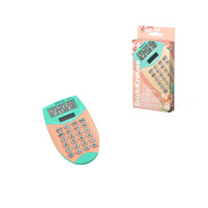 Calculator 8-Digit ErichKrause PC-900 Pastel Bloom