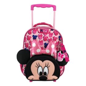 Troller 27x10x31cm 2 compartimente Minnie ,Must