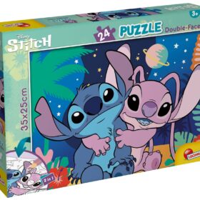 Puzzle 24 piese 2IN1 Spidey Lisciani Stitch