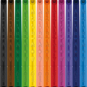 Alternative view of Creioane color Maped Infinity 12/set